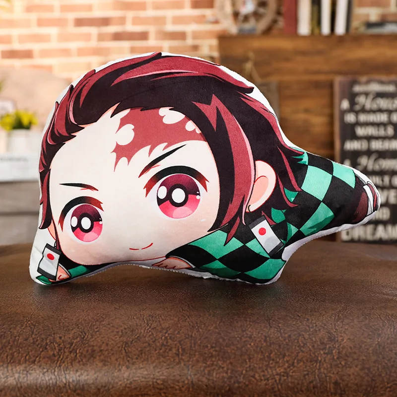 Аниме мультфильм косплей плюшевый демон убийца: Kimetsu no Yaiba Декоративная Подушка