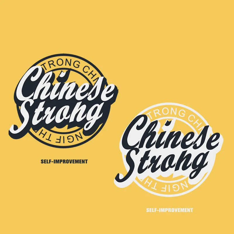 

Popular fiery inscription letter heat transfer sticker DIY decorative T-shirt can be washed and customizable clothing pattern