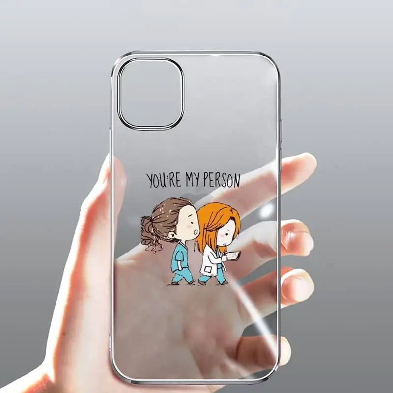 

Medicine Doctor Nurse Phone Case Transparent for Clear iPhone case 11 12 mini pro XS MAX 8 7 6 6S Plus X 5S SE 2020 XR