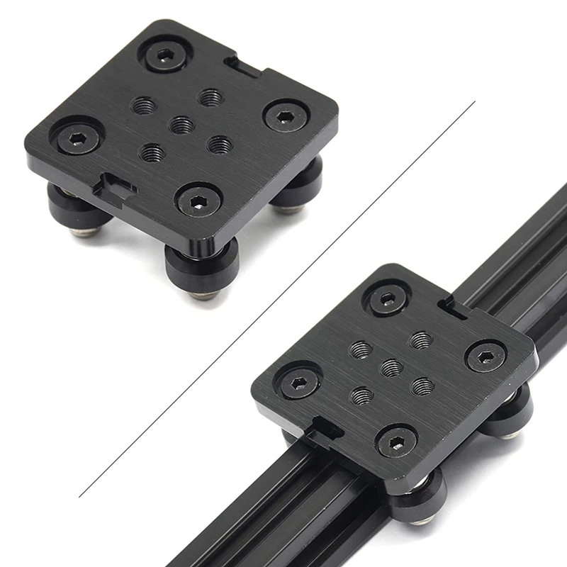 

Aluminum Profile Pulley Mini Five-Wheel Plate 3D Printer Accessories Printer Parts