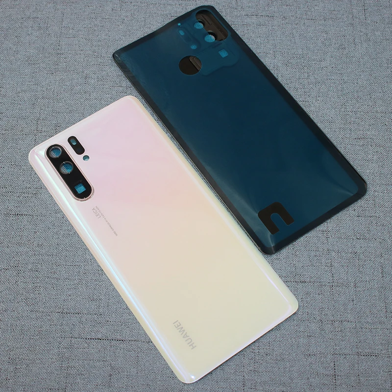 Оригинальная задняя крышка батарейного отсека Huawei P30 Pro P 30 Задняя стеклянная