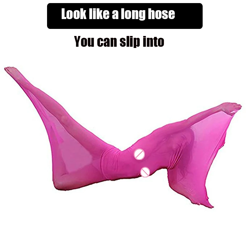 Комбинезоны Колготки с длинным рукавом костюм из спандекса сексуальное нижнее