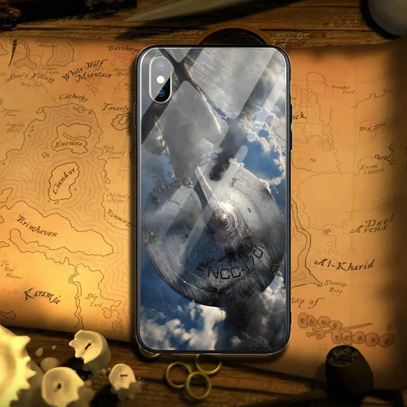 Телефонные чехлы из закаленного стекла для iPhone 5 мобильный телефон SE X XR XS Max 10 7 8 Plus