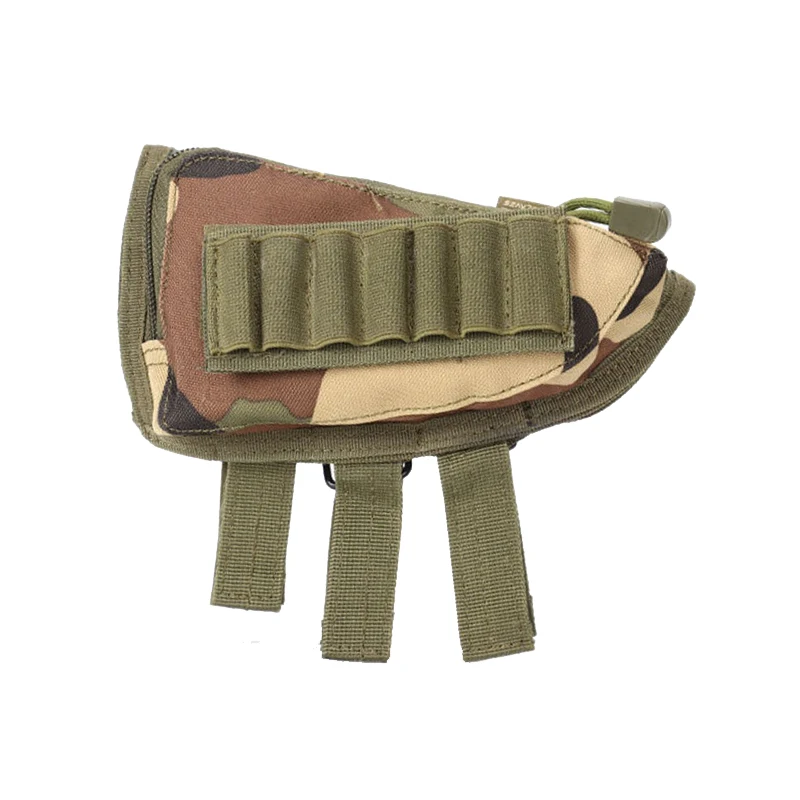

Multifunctional Tactical Gills Bag Sniper Shooting Magazine Pouch Bullet Holster Hunting Rifle Buttstock Holder Cheek Rest Pouch
