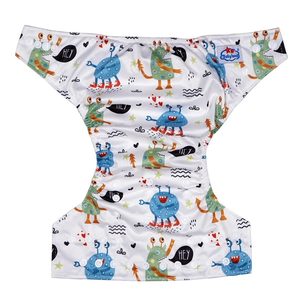 [ONSALE] высококачественные экологические подгузники, 12 шт., детские тканевые подгузники с карманами+ 12 шт., вкладыши из микрофибры, впитывающие, моющиеся подгузники