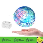 Flyorb шар Спиннер летающий шар космический Orb мини Дрон НЛО Бумеранг с дистанционным управлением Радиоуправляемый вертолет самолет игрушка для детей