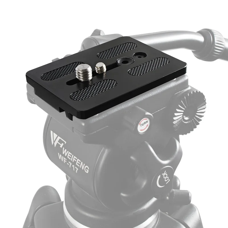 BEXIN камера Quick Release Plate для Weifeng 717 EI-717A 717AH видео штатив головка dslr камера монопод Быстрый башмак камера аксессуар