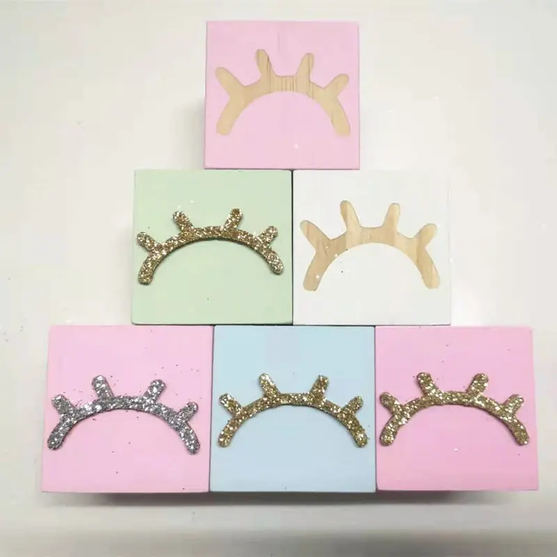 1 шт. деревянные строительные блоки для ресниц в скандинавском стиле украшение