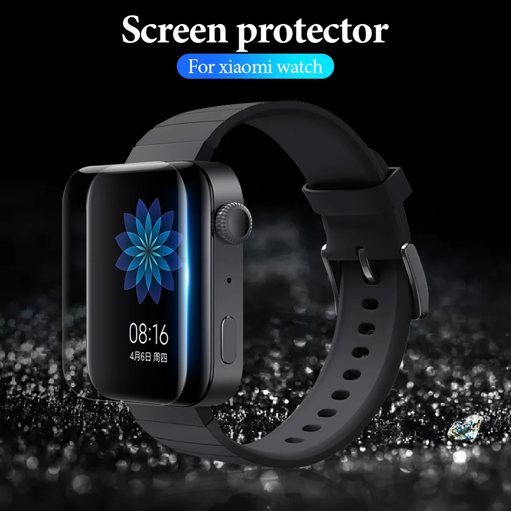 

1-3 шт., ультратонкая Защитная пленка для смарт-часов Xiaomi 2019