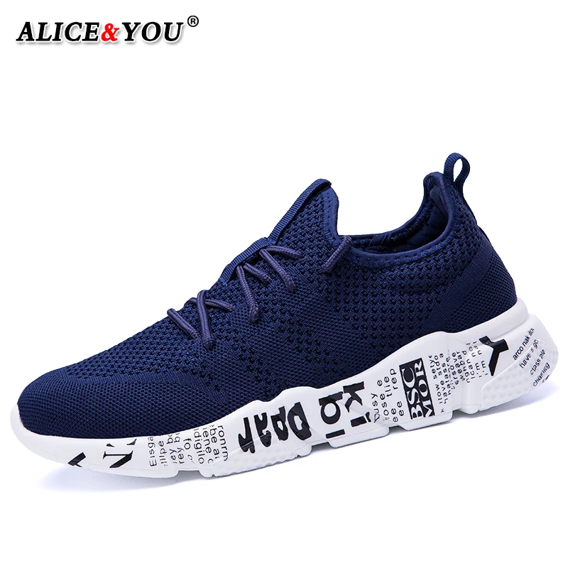 Casual Shoes Men Sneakers Comfortable Fashion Mesh Outdoor Walking Jogging New Lace-up Flat Male Footwear Zapatos Hombre |