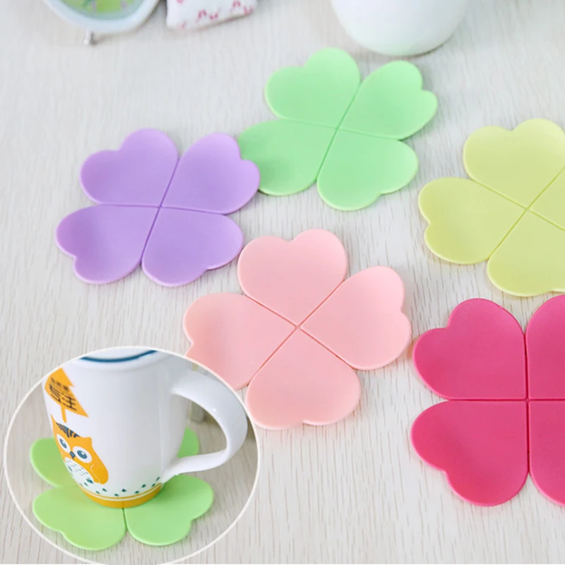 1 шт. креативный цветок силиконовый для чайных чашек коврики горячий напиток