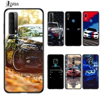 blue red cool car for huawei mate 40 rs 30 20 20x 10 p smart 2021 2020 z s pro plus lite 2019 2018 phone case