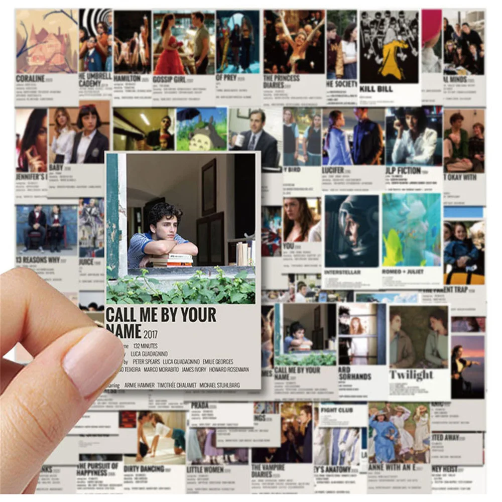 Классический кинопостер граффити водонепроницаемая наклейка на чемодан ноутбук