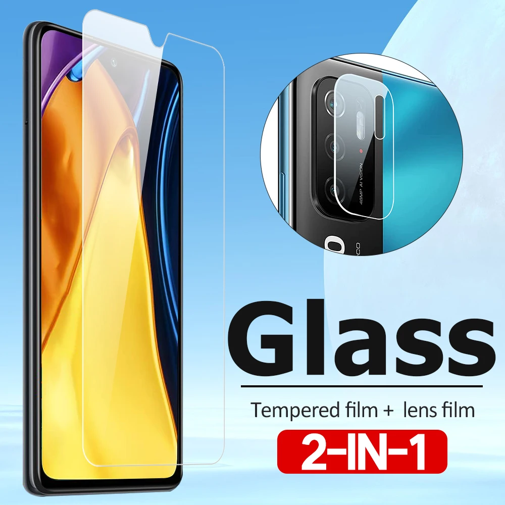 

poco m3 pro tempered glass + camera protection for xiaomi poco m3 pro 5g pocom3 pro glass poko m3 pro pocophone m3 pro lens film