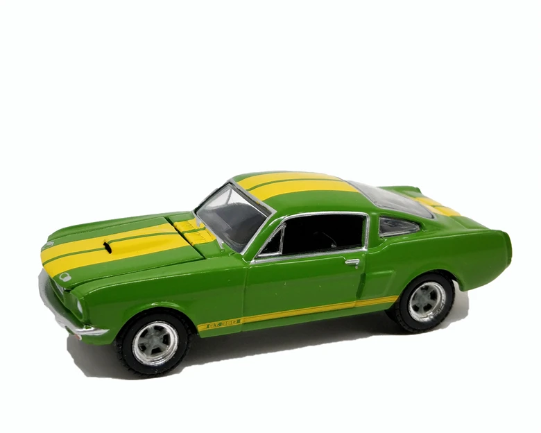 Shelby GT350 Green 1: 64 зеленый свет Dodge Ramcharger PONTIAC chely Shelby GT350 Ford Nissan команда GMC Vandura литой модельный автомобиль - Цвет: Shelby GT350 Green