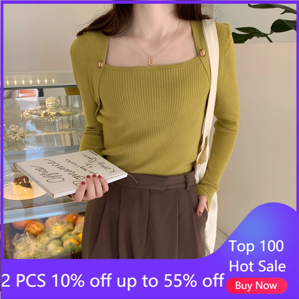 

Свитеры для женщин, модель сезона осень-зима 2021 #