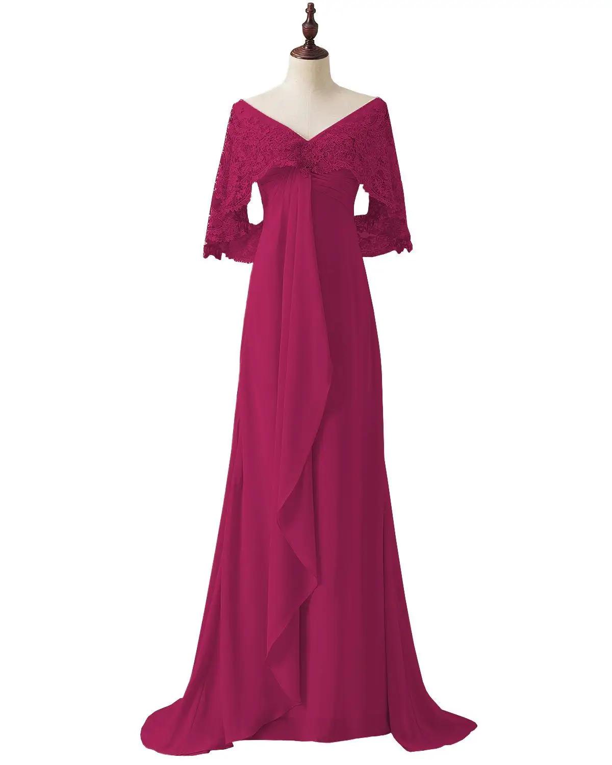 Женское кружевное шифоновое длинное платье для выпускного вечера платья матери