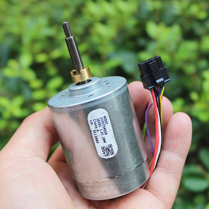 NIDEC 25 х 42 мм высокое Скорость Micro бесщеточный двигатель постоянного тока 20VDC 1.2A 18W 12 V-24 V двойной шариковый подшипник с Holzer DIY Сверл Из быстрорежущей инструментальной стали модель