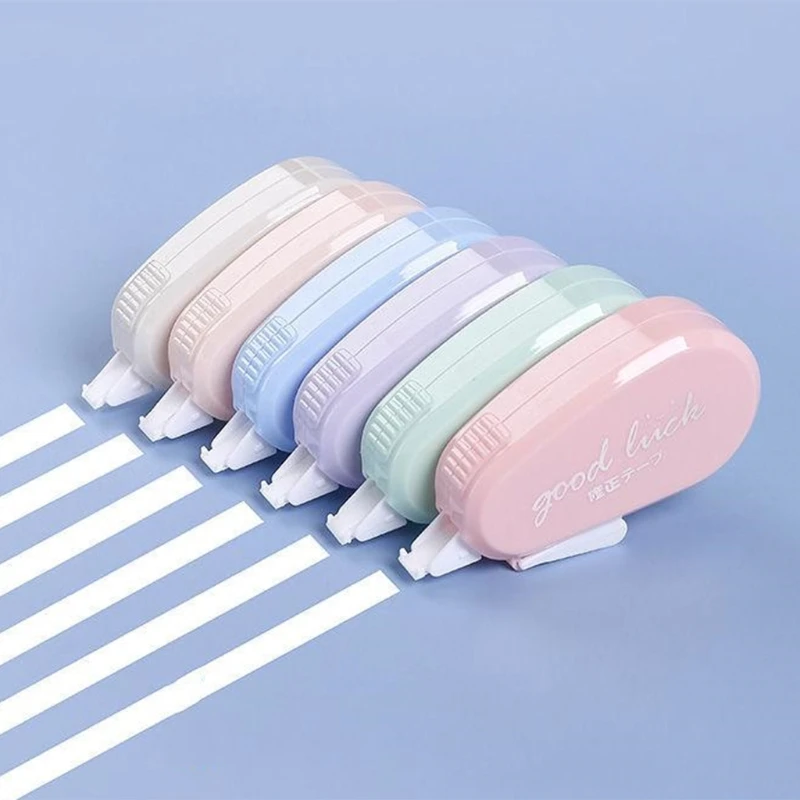 

Корректирующая лента C5AB, 6 шт. в упаковке, белая лента, ластик-лента, белая искусственная лента, ширина 5 мм, быстросохнущая