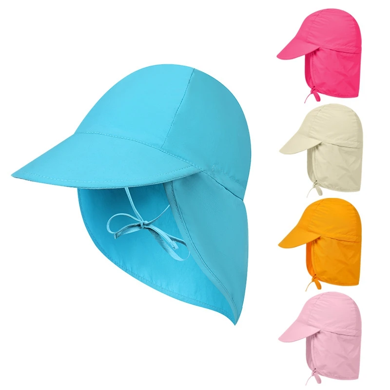 

Adjustable Hiking Hats SPF 50+ Baby Outdoor Sun Caps Summer Boys Travel Beach Girls Hat Kids Infant Children Fishing Hats
