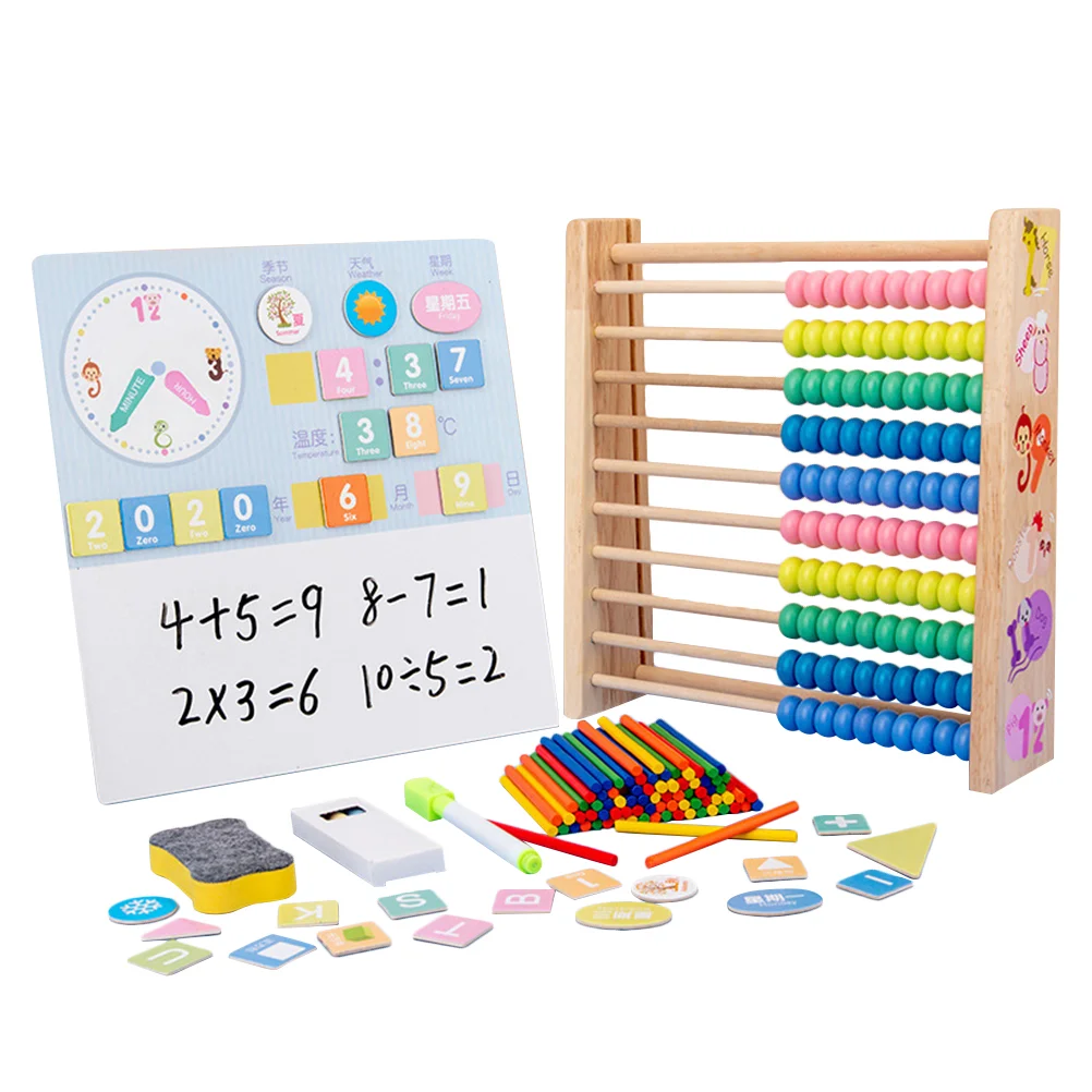 

1 комплект детских креативных кронштейнов для расчета детских когнитивных игр