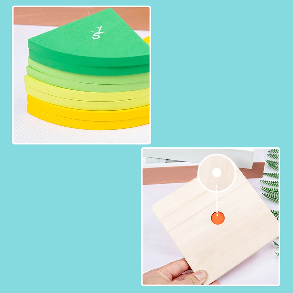 

Mathematics Fraction Board Division Teaching Aids Education Math Toy Children Learning Tool Toy