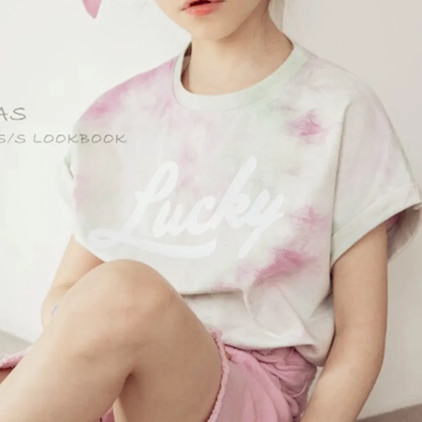 Футболка для девочек 2020 г. Летняя приталенная рубашка корейский дикий галстук с