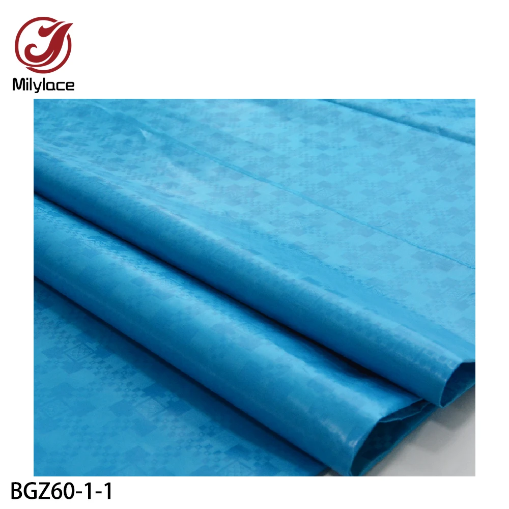 

2020 Latest 10yards/lot African Bazin Fabric High Quality Jacquard Guinea Fabric for Wedding BGZ60-1