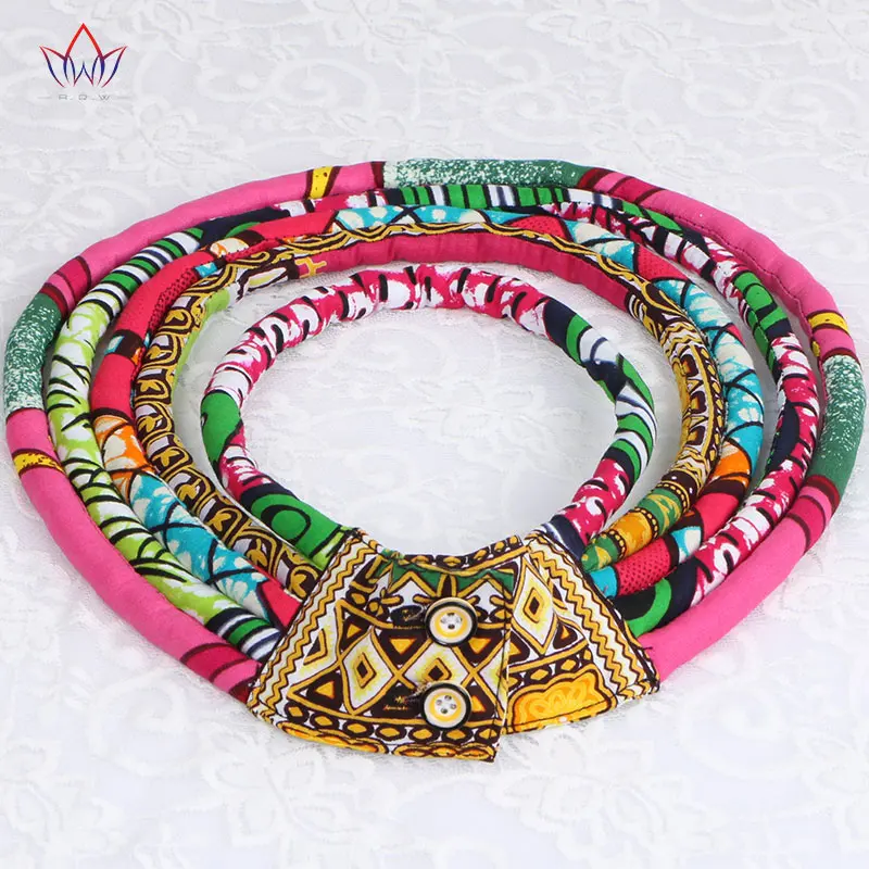 2020 ожерелье с Африканским восковым принтом бантом из Анкары ювелирные изделия