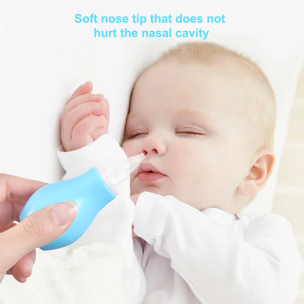 

HOT Baby Nasal Aspirator Snot Sucker Detachable Nose Booger Remover Safe For Newborns Infants Toddlers Nasal Aspirator Care