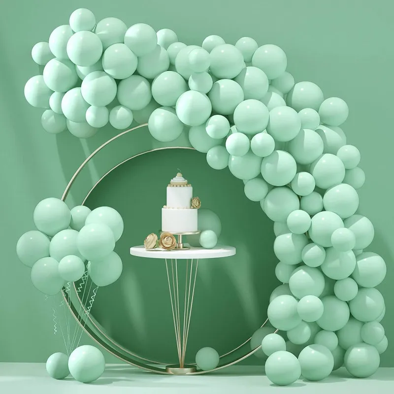 50/100pcs 5/10/12inch Candy Macaron Balloons Wedding Decoration Balloon Garland Arch Kit Rainbow Birthday Party Helium Baloon | Дом и сад