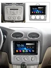Автомобильный радиоплеер Android для Ford Focus 2 Mk2 2004 2005 2006 2007 2008 - 2011 хэтчбек 2 din IPS головное устройство камеры USB