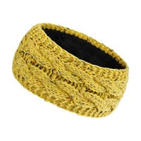 Women Ear Warmers Headbands Winter Warm Knit Headband Cable Thick Head Wrap Gifts for Women Girl Fuzzy Lined