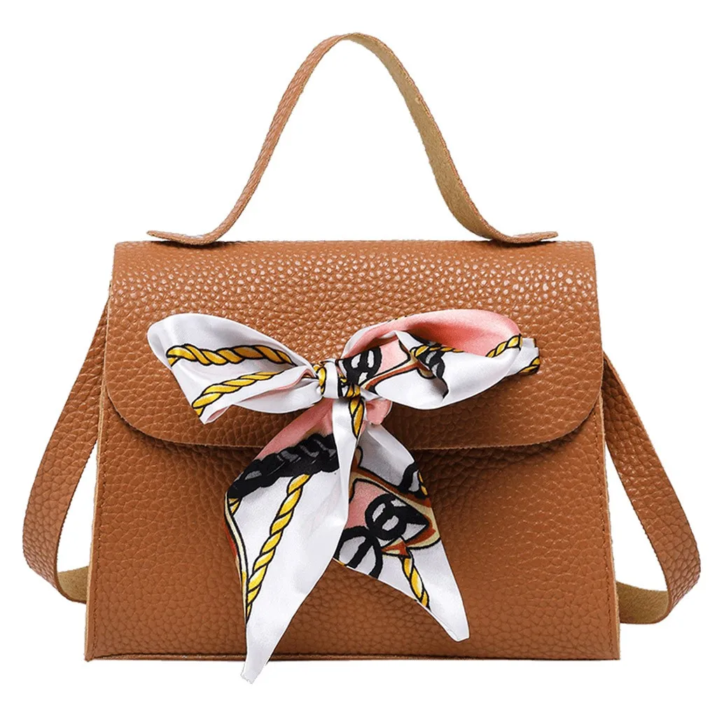 Бант сплошной цвет коричневый женский ящик мешок шерсть вечерние сумки для