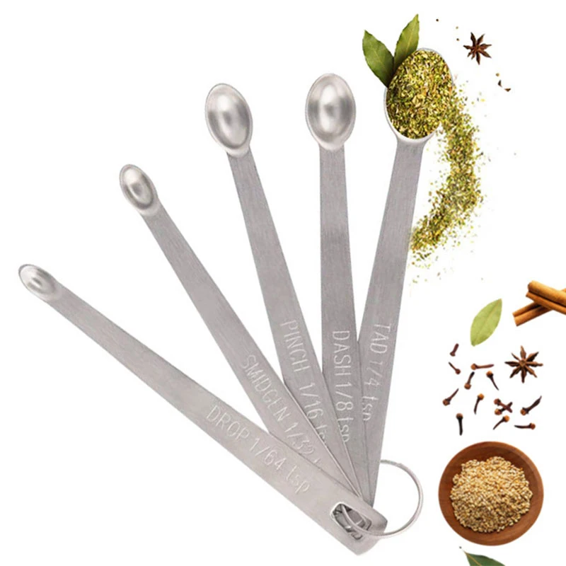 5 шт./компл. миниатюрный мерный соус ингредиенты для приправ аксессуары кухни |