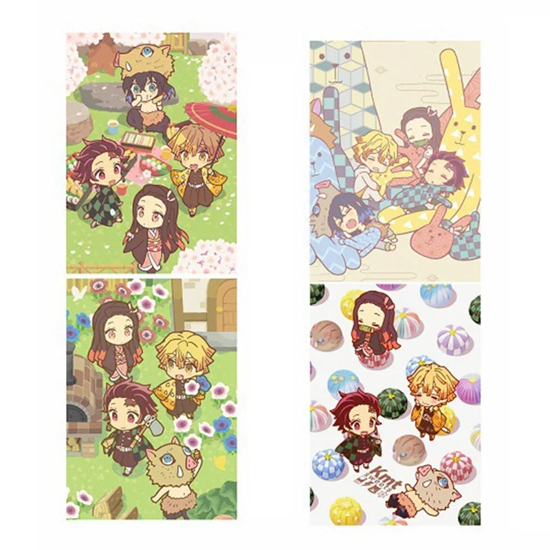 

Anime Demon Slayer Folder Cartoon Cute Print A4 File Bag Peripheral Stationery