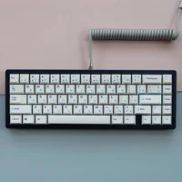 pbt pbow russian japanese korean theme keycap dye sublimation mechanical keyboard key cap cherry profile for mx switch