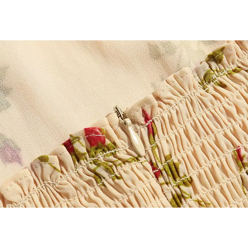 

2020 NEW Summer women dress floral print V-Neck spaghetti strap above knee dress female fashion casual women clothes