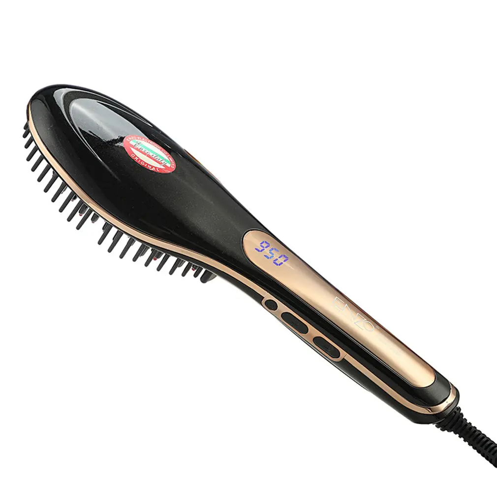 EN-4108 расческа для выпрямления волос с ЖК-дисплеем электрическая | Бытовая техника