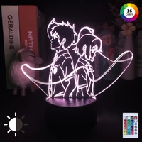 acrylic 3d anime lamp for your name nightlights lamp figurine lighting for bedroom nature comics light home decor lamp gift