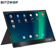 BlitzWolf BW-PCM2 Portable Computer Monitor 13.3 Inch FHD 1080P Type-C Gaming Display Screen for Smartphone Laptop Game Consoles