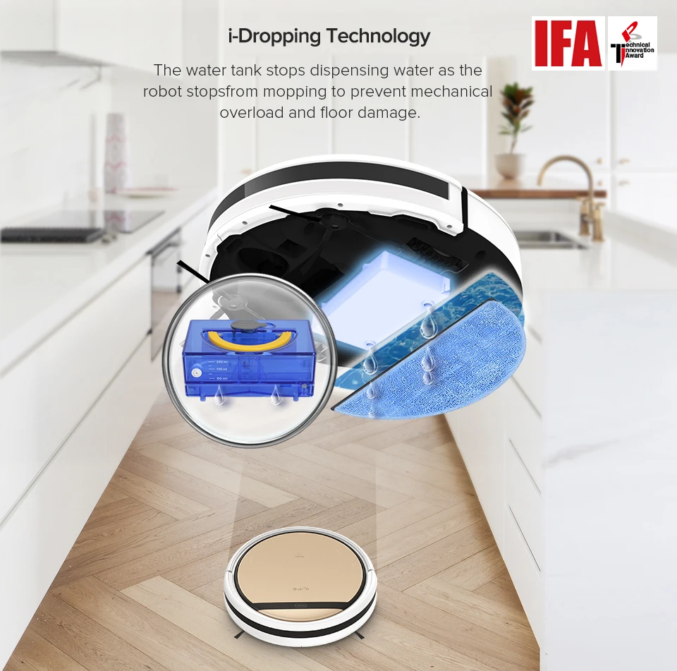 Робот пылесос ILIFE V5s Pro для сухой и влажной уборки|Пылесосы| |