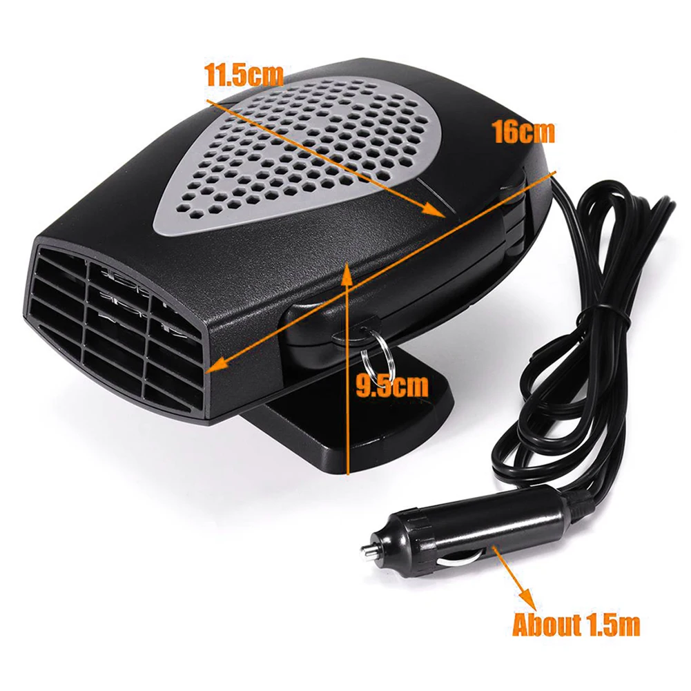 Портативный автомобильный обогреватель дефростер 12 В 150 Вт электрический