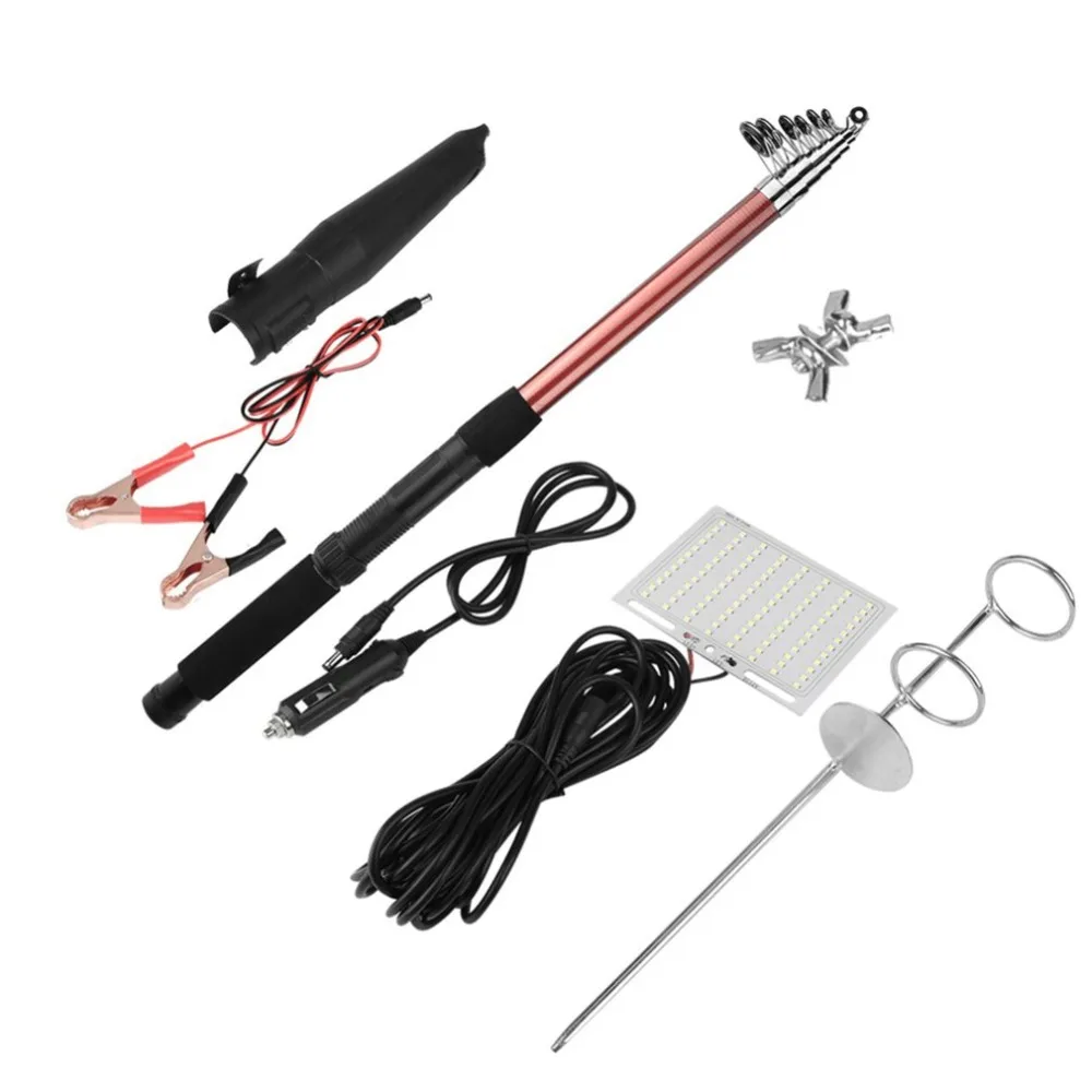 

IP65 RF Control Telescopic Fishing Rod Camping Lamp LED Outdoor Battery Light 12V Fishing Rod Light