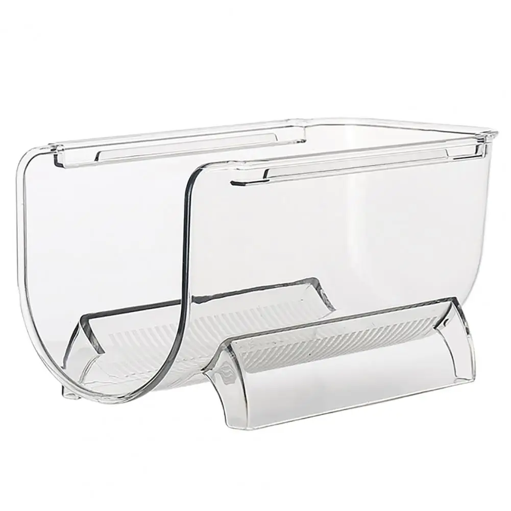 Прозрачный пластиковый стеллаж для хранения компактный акриловый бутылок вина