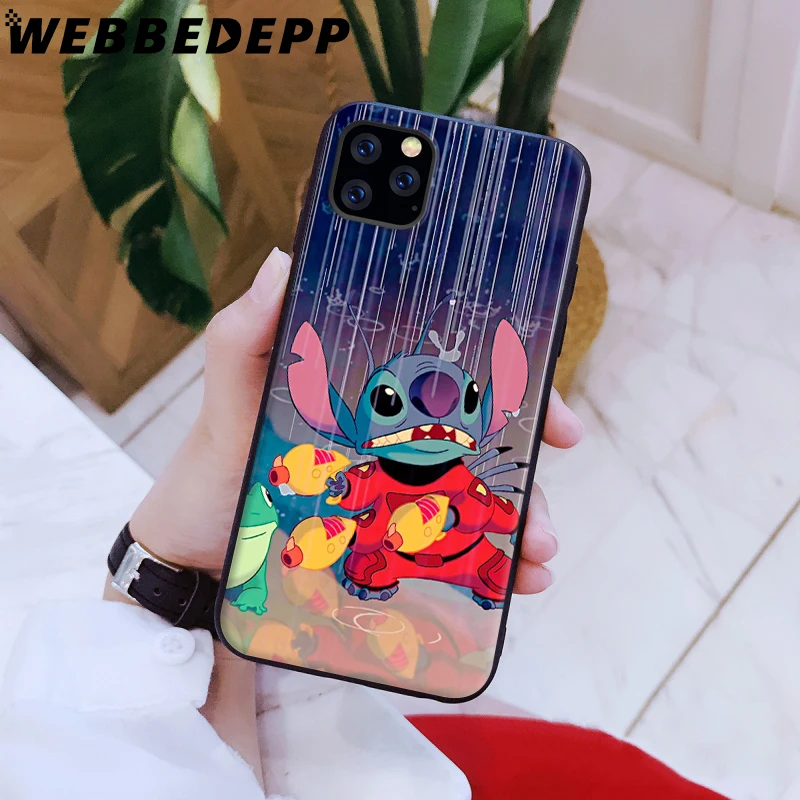 Милый мягкий чехол Ohana для iPhone 5 5S 6 6S 7 8 Plus X XS 11 Pro Чехол MAX XR |