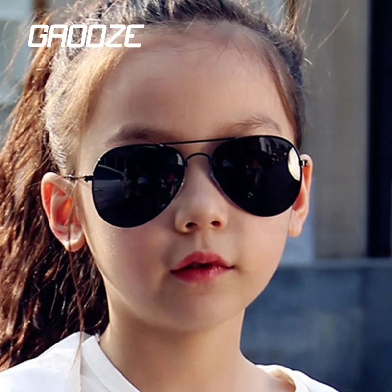 Детские солнцезащитные очки GAOOZE детские авиаторы для путешествий Цветные