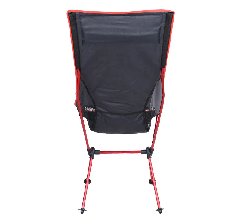 구매 야외 접이식 캠핑 의자 초경량 휴대용 낚시 비치 의자, 항공 알루미늄 등받이 안락 의자