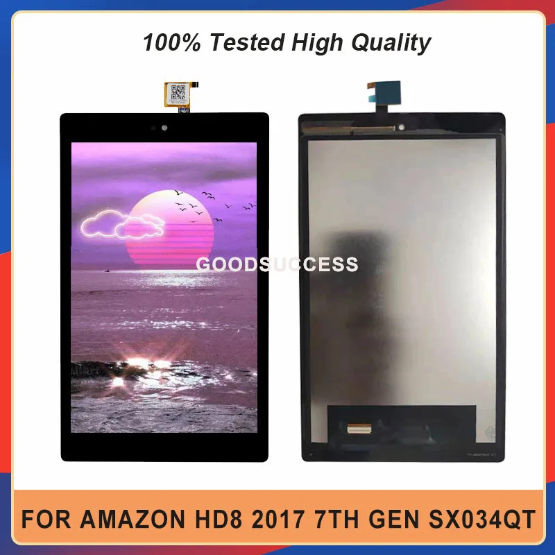 Фото Оригинальный ЖК дисплей для Amazon Fire HD8 2017 7 го поколения SX034QT детали