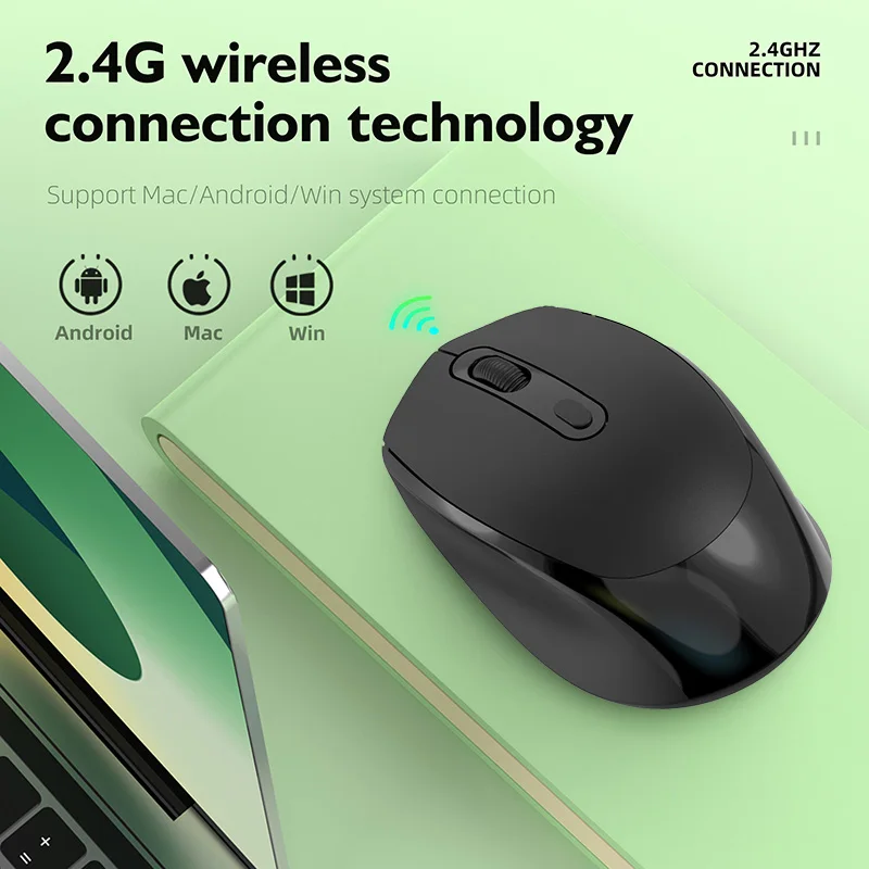 

HXSJ Wired Wireless Mouse 2 in 1 Rechargeable USB 2.4G Plug And Play 1600DPI For Laptop Computer PC Professional Game csgo